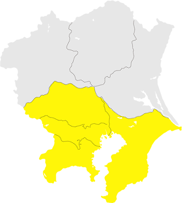 関東の地図
